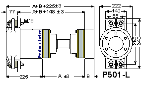P 501-L Zeichnung